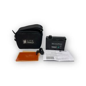 Litepanels Micro-Pro 96 LED Photo Video Light 5.5" x 4" x 2" + LitePanels Mount
